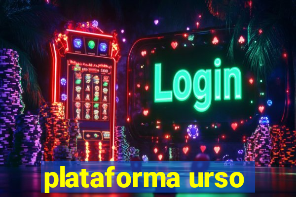 plataforma urso